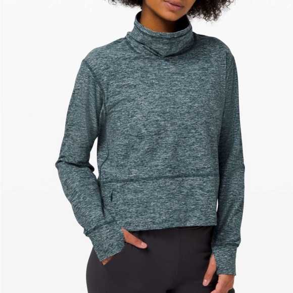 Lululemon Ready to Rulu Fleece Pullover in Heathered Savannah Size M - Picture 9 of 9